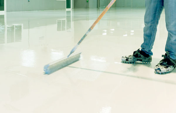 Quy trình sơn epoxy hệ lăn